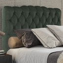 Ver imagem 2 de Cabeceira Queen 158 cm Milan Veludo Verde Soon