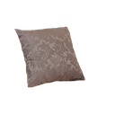 Ver imagem 1 de Jogo 2 Capa Almofada Decorativa Jacquard 40x40 Zíper Bene Tu:Marrom