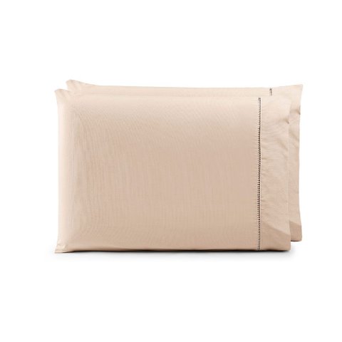 Fronha Paris Percal 150 Fios 100% Algodão 70x50cm sem Aba: Cáqui