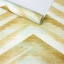 Ver imagem 2 de Papel de Parede para Quarto Infantil Chevron Bege Escuro Zig Zag + Cola -