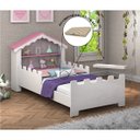 Ver imagem 1 de Cama Quarto Infantil Com Grade de Proteção Magia e Colchão