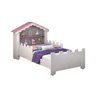 Cama Quarto Infantil Com Grade de Proteção Magia e Colchão - 2
