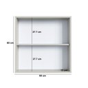 Ver imagem 4 de Armário de Banheiro Aéreo 60cm com 2 Portas Budapest Art In Móveis