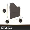 Ver imagem 6 de Cabeceira Solteiro Estofada para Cama Box em Bouclé