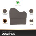 Ver imagem 3 de Cabeceira Solteiro Estofada para Cama Box em Bouclé