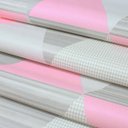Ver imagem 4 de Papel de Parede Estampado Triângulo Rosa Vinilico Lavável+ Cola para Aplicação