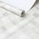 Ver imagem 2 de Papel de Parede Infantil Xadrez Cinza Vinilico Lavável+ Cola para Aplicação
