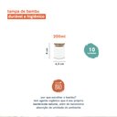 Ver imagem 3 de Potes de Vidro para Mantimentos 200Ml com Tampa Bambu - 10 Pçs