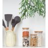 Pote de Vidro de Mantimentos 200ml com Tampa de Bambu Oikos - 2