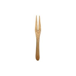 CONJUNTO DE 6 MINI GARFOS DE BAMBU - OIKOS - 1