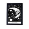 Lindo Quadro Carta Tarot Lua 24x33 P8482 - 1