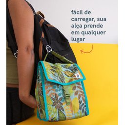 BOLSA TÉRMICA CONGELÁVEL LANCHEIRA TROPICAL - OIKOS - 6