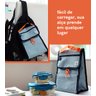BOLSA TÉRMICA CONGELÁVEL DUPLEX AZUL - OIKOS - 7
