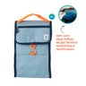 BOLSA TÉRMICA CONGELÁVEL DUPLEX AZUL - OIKOS - 1