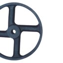 Ver imagem 2 de Roda para Arado Furo 1/2 Ferro Fundido 16cm