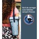 Ver imagem 4 de Bolsa Térmica Congelável para Garrafas Azul - Oikos