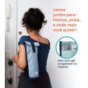 Ver imagem 5 de Bolsa Térmica Congelável para Garrafas Azul - Oikos