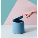 Ver imagem 1 de MINI LIXEIRA DE PLÁSTICO AZUL/AZUL CLARA - OIKOS