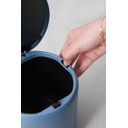 Ver imagem 4 de MINI LIXEIRA DE PLÁSTICO AZUL/AZUL CLARA - OIKOS