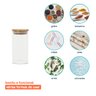 Pote de Vidro de Mantimentos 300Ml com Tampa de Bambu Oikos - 4