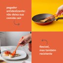 Ver imagem 4 de KIT DE UTENSÍLIOS DE SILICONE LARANJA OIKOS – 7 PEÇAS