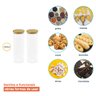 Kit 2 Potes para Mantimentos de 2l com Tampa de Bambu Oikos - 6