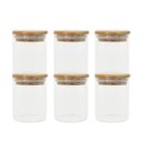 Ver imagem 1 de Potes de Mantimentos de 200Ml com Tampa Bambu Oikos - 6 Pçs