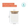 Potes de Mantimentos de 200Ml com Tampa Bambu Oikos - 6 Pçs - 2