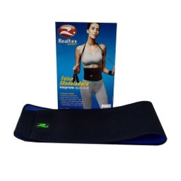 Faixa Modeladora Realtex Preto - M - 1