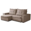 Ver imagem 4 de Sofá Retrátil Reclinável Valentino 2,10m Linho - Shop Das Cabeceiras