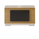 Ver imagem 2 de Painel Sala Michigan para TV até 70 Polegadas Off White/Tauari
