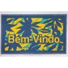 Tapete de Entrada Home Fun 36cmx60cm Colorful Bella Casa - 1