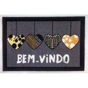 Ver imagem 1 de Tapete de Entrada Home Fun 40cmx60cm Colorful Bella Casa