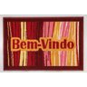 Tapete de Entrada Home Fun 40cmx60cm Colorful Bella Casa - 1