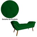 Ver imagem 4 de Conjunto Sienna Cabeceira e Recamier Queen 160 cm Suede Verde