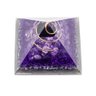 Orgonite Pirâmide Transmutação e Proteção - Ametista e Turmalina Negra - 4