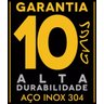 Kit 2 Ganchos Multiuso Porta Toalha Aço Inox C/ Kit Instalação Future - 5