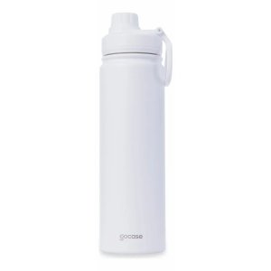 Garrafa Térmica Fresh 650ml Gocase - Branca Clear