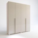 Ver imagem 1 de Guarda-roupa Solteiro Bp 01 Bege Bp Bom Pastor