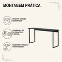 Ver imagem 5 de Escrivaninha Home Office 1,10 Klm Móveis