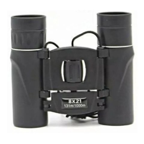 Binóculos Lelong Le-2050 Portátil 131m/1000m 8x21 com Bolsa