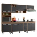 Ver imagem 2 de Cozinha Compacta 5 Peças Balcão Pia e Cuba Barcelona Poliman Móveis