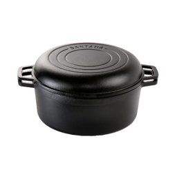 Panela Duo Ferro Fundido Caçarola Frigideira Santana 24cm - 1