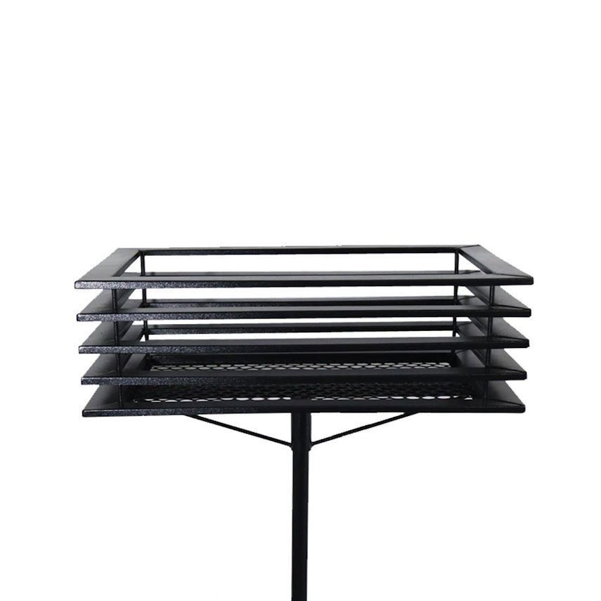 Lixeira Suíça Pátios e Parques Calçada Rua Tela Moeda 142cm - 2