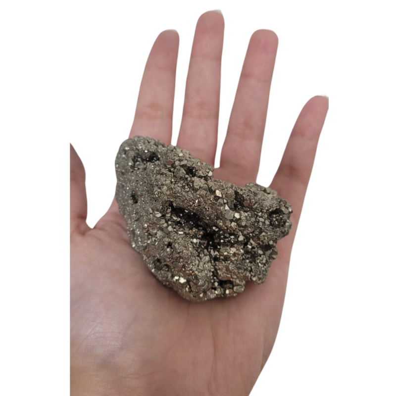 Pirita Bruta Legítima Pedra Coleção Grande 250 Gr Riqueza - 5