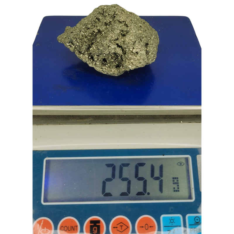 Pirita Bruta Legítima Pedra Coleção Grande 250 Gr Riqueza - 3