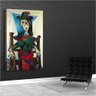 Quadro Decorativo Pablo Picasso Dora Maar Ao Gato:60x40 cm/DOURADA - 3