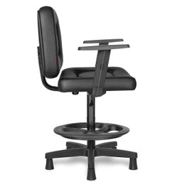 Cadeira Caixa Alta Executiva Giratória Siena Preta Cb 1472 Cadeira Brasil - 2 Cadeira Caixa Alta Executiva Giratória Siena Preta Cb 1472 Cadeira Brasil - 2