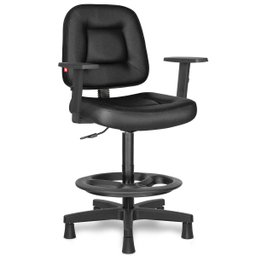 Cadeira Caixa Alta Executiva Giratória Siena Preta Cb 1472 Cadeira Brasil - 1 Cadeira Caixa Alta Executiva Giratória Siena Preta Cb 1472 Cadeira Brasil - 1