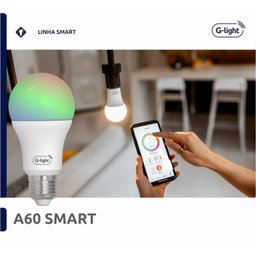 Smart Led A60 G-light 10w Bivolt E27 Rgbw - 2